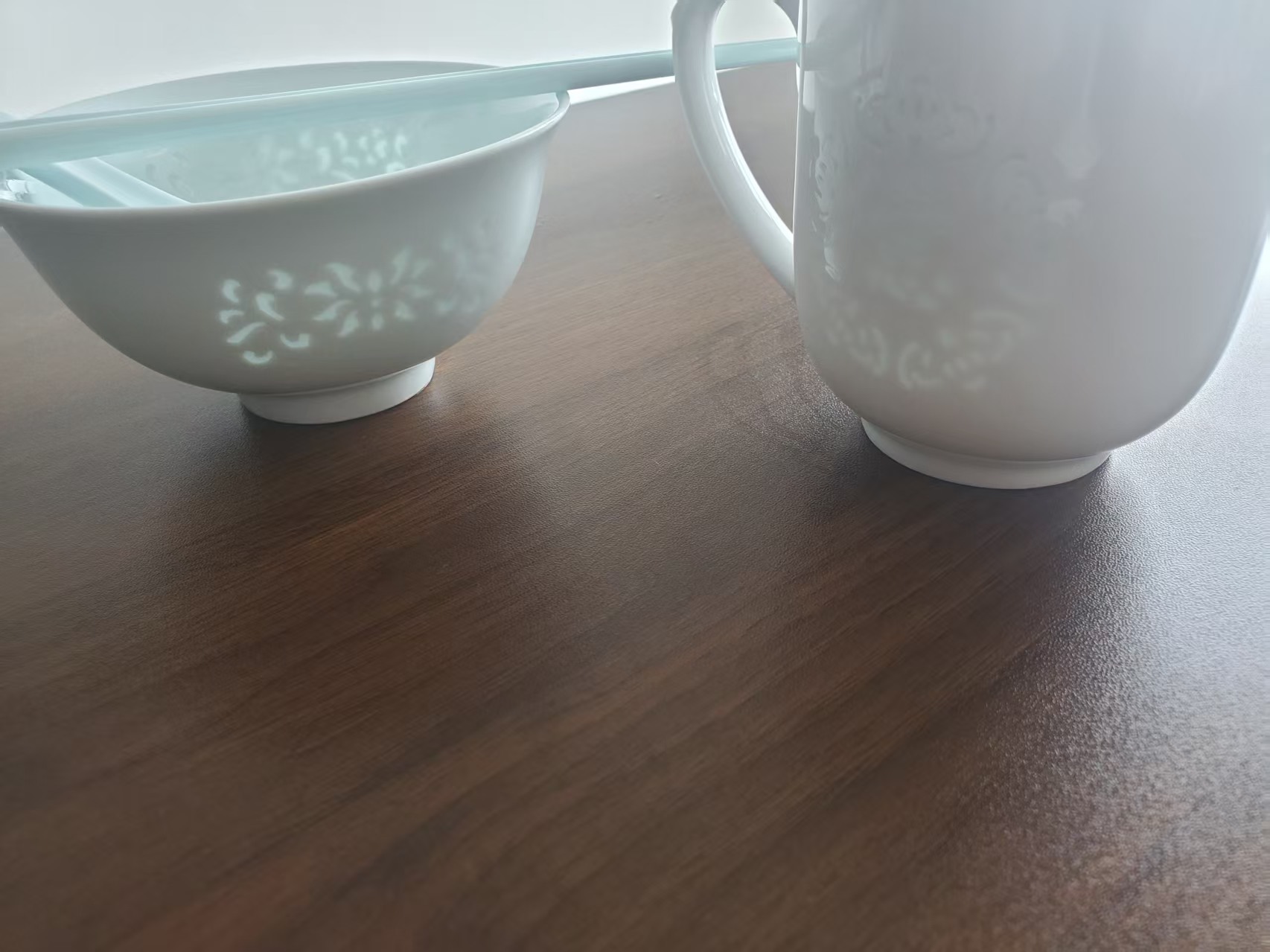 Gift-Ready Hand-Painted Porcelain Rice Bowl