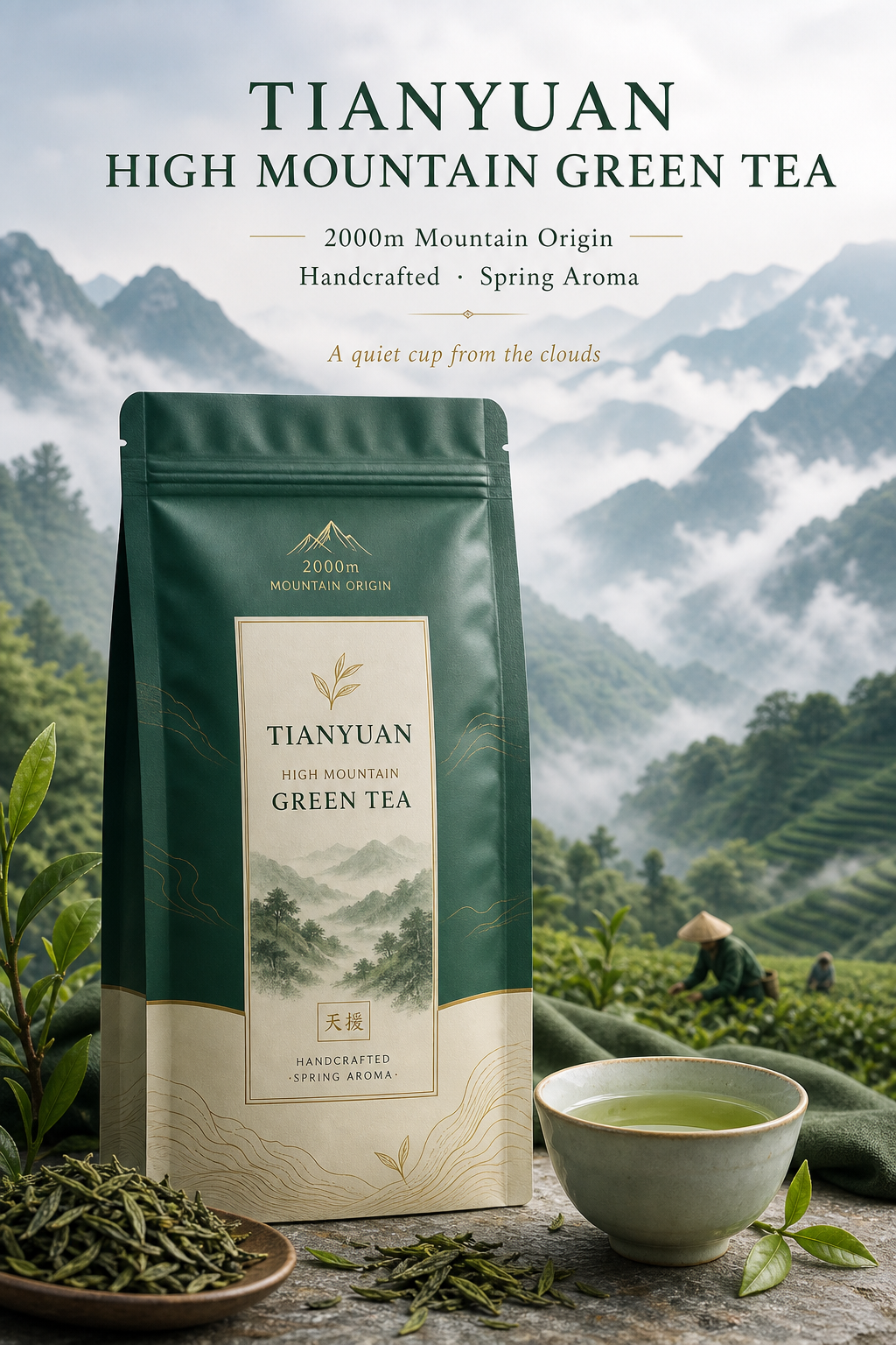 Tianyuan High Mountain Green Tea 250g